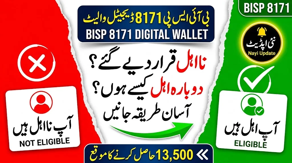 BISP 8171 Online Registration Check by CNIC 2026